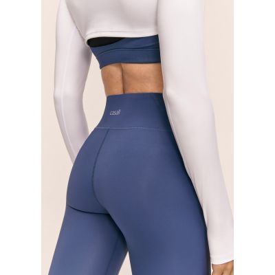 3. CASALL Performance Running Tights Women's Training Leggings Navy Blue