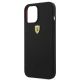 6. Ferrari FESSIHCP12LBK iPhone 12 Pro Max 6.7" black/black hardcase On Track Silicone