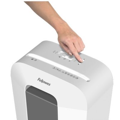 4. Fellowes LX Series Powershred LX50 Cross-Cut Shredder White