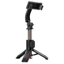 Acefast E42 Selfie Stick with Automatic Tripod and Bluetooth Remote Control 63 cm - Black