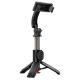 Acefast E42 Selfie Stick with Automatic Tripod and Bluetooth Remote Control 63 cm - Black