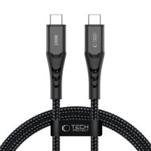 Tech-Protect Ultraboost UB11T USB-C / USB-C PD 100W / QC3.0 Cable 100 cm - Black