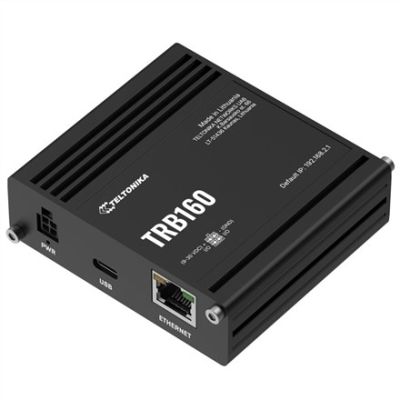 Gateway Teltonika TRB160 IoT Gateway LTE Cat 6, 1x RJ45 1000Mb/s, IP30