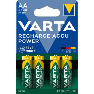 10. VARTA Ready2Use 5716101404 AA rechargeable battery pack (2600mAh ; Ni-MH)