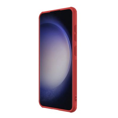 5. Nillkin Super Frosted Shield Pro armored case for Samsung Galaxy S24+ - red