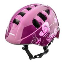 Meteor KS08 Pink Butterflies Bike Helmet 24900-24901