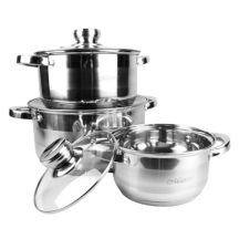 6-piece pot set MR-2220-6L MAESTRO
