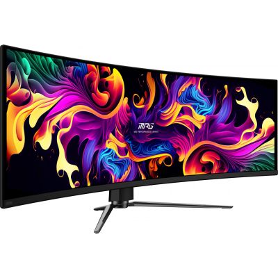 22. MSI MPG 491CQP QD-OLED Computer Monitor 124.5 cm (49") 5120 x 1440 px Dual WQHD Black