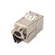 34. Digitus Keystone Module CAT 6A, Shielded with Smart Cable Manager, Kit (24 pcs)