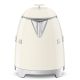 2. SMEG KLF05CREU mini 0.8L creme kettle