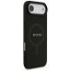 4. Guess Saffiano Classic Logo MagSafe case for iPhone Air - black