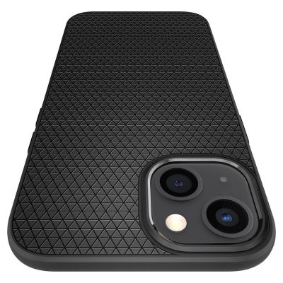 7. Spigen Liquid Air iPhone 13 Case - Matte Black
