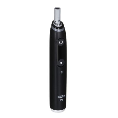 34. BRAUN ORAL-B ELECTRIC TOOTHBRUSH IO 6N BLACK ONYX black
