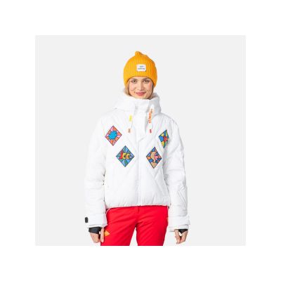 Rossignol W Lumy Down Bomber Jacket Jkt White