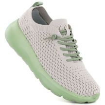 Beige women's sports shoes NEWS 26TX02-168