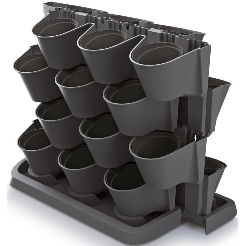 45. VERTICAL GARDEN FLOWER BED STANDING ANTHRACITE
