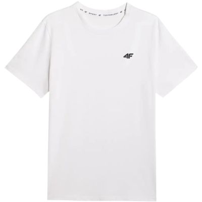 2. Men's T-shirt 4F M3341 white 4FWMM00TTSHM3341 10S