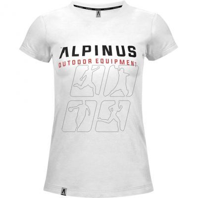 7. Alpinus Chiavenna white T-shirt W BR43936