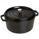 11. Cast iron pot, round, tall, STAUB 40502-285-0 - black, 4.8 ltr