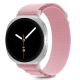 2. Tech-Protect Nylon Stripe Strap for Samsung Galaxy Watch 40/44/46 mm - Pink