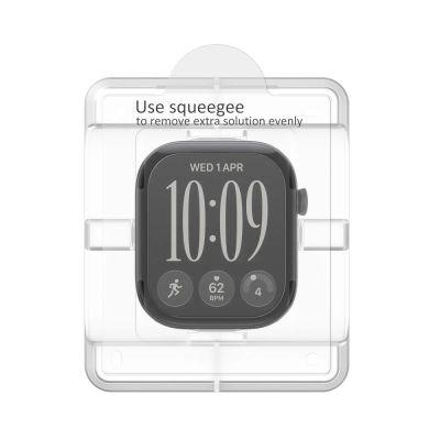 4. Spigen Elite Shield EZ Fit 2-Pack Hydrogel Film for Apple Watch 12 (42 mm)