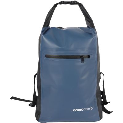 28. 25L WATERPROOF BACKPACK, NAVY BLUE, ENERO CAMP