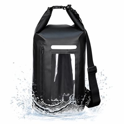 2. WNA-15L waterproof bag for a 15 l sup kayak with an RFID blocking divider - black