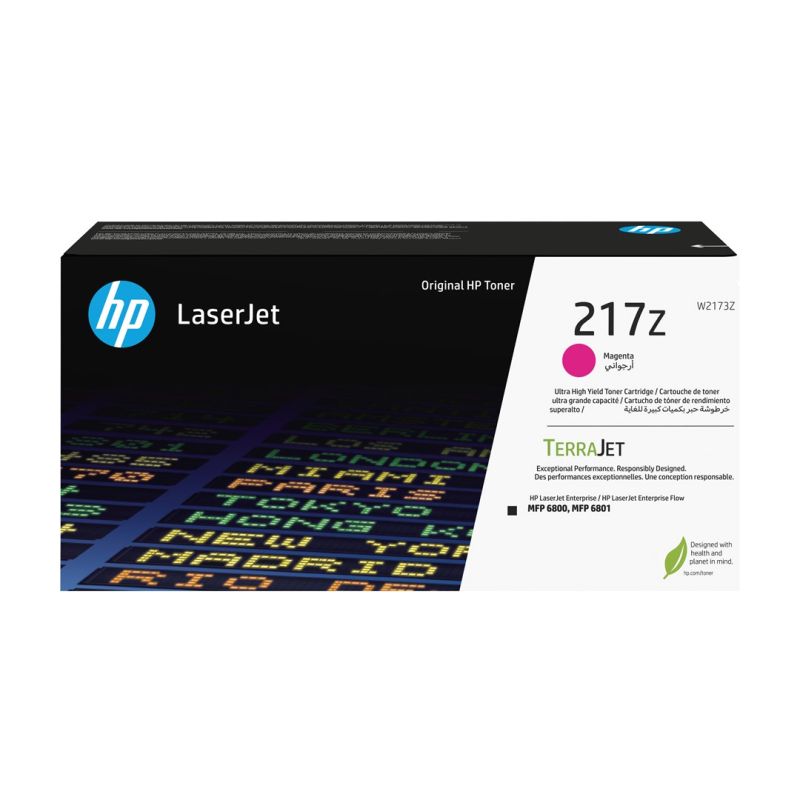 19. HP 217Z Purple Cartridge, No. HP217Z, W2173Z