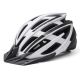 3. Wozinsky MTB Bike Helmet with Removable Visor and Rear USB Light L - Black and White