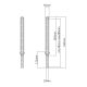 8. MACLEAN SOUNDBAR MOUNT FOR TV MAX 15KG MC-912