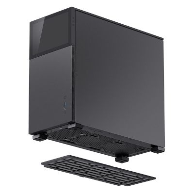17. Jonsbo D41 Screen ATX Case, Tempered Glass - Black