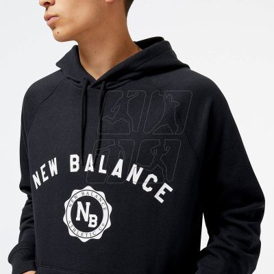 9. New Balance Sport Seasonal French Terry H BK M sweatshirt MT31901BK