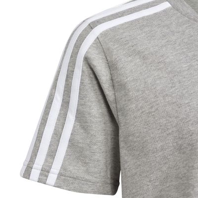 8. adidas Essentials 3-Stripes Cotton Tee Jr IB1669