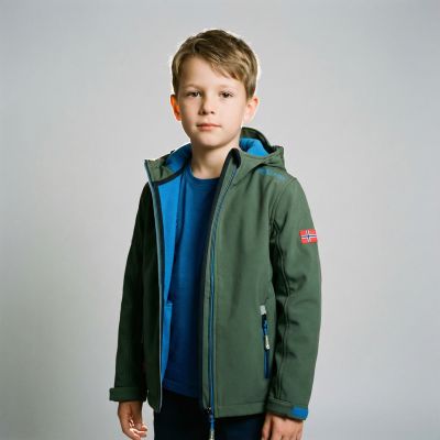 3. Trollkids Kids Trollfjord Jacket Jr 161-348 softshell jacket