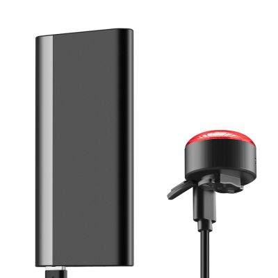 4. Wozinsky WIS-01 Waterproof Smart Tail Lights 2 pcs - Black