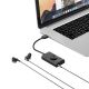 3. Orico SC2 External Multifunction Sound Card with USB-A - Black