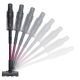 61. Hoover HF610HX 011 Upright Vacuum Cleaner Battery Dry EPA Bagless 0.7L 650W Purple 4Ah