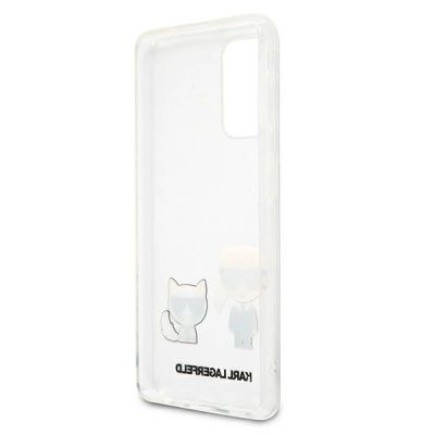 7. Karl Lagerfeld KLHCA32CKTR A326 A32 5G hardcase Transparent Karl & Choupette