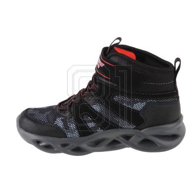 2. Skechers Twisted Brights - Zerrix 400145L-BKRD Black 28