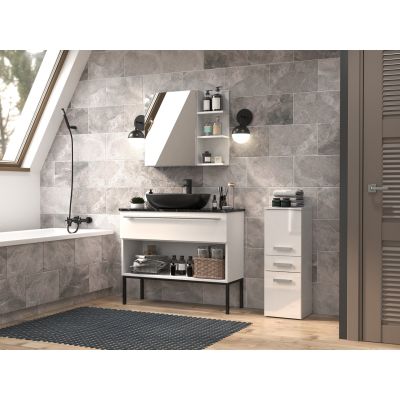 2. BATHROOM COLUMN NEL V DDS HALF WHITE