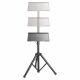 14. Manhattan 461788 Monitor Mount/Stand 81.3 cm (32") Floor Black
