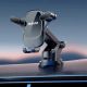 3. Car phone holder for Dudao F5Pro cockpit - black