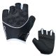 CHIBA LADY GEL gloves Black and white M