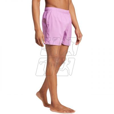 4. adidas Solid CLX Short-Length M IX7581 Swim Shorts