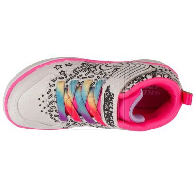 3. Skechers Sport Court 92 - Color Me Kicks 302213L-WMLT White 27