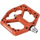 Rockbros nylon bicycle pedals, orange
