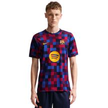 Nike FC Barcelona Home Men's T-Shirt Navy Blue and Burgundy II1667 621