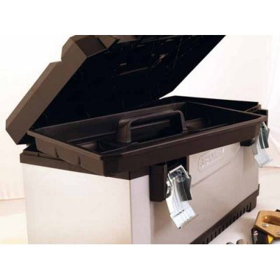 3. Stanley 1-95-616 Tool Box Black, Gray