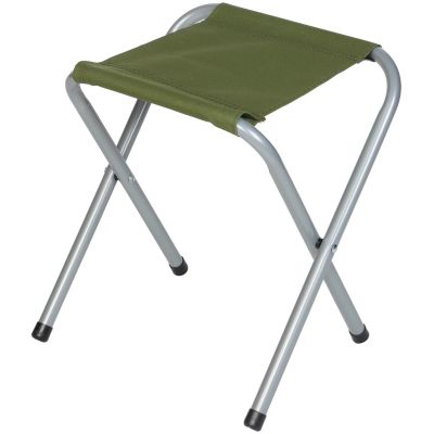 FISHING CHAIR TOURIST FOLDING STOOL GREEN 33X27X35CM