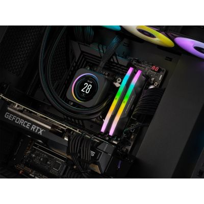 3. Corsair Vengeance RGB CMH32GX5M2E6000C36 Memory Module 32GB 2x16GB DDR5 6000MHz
